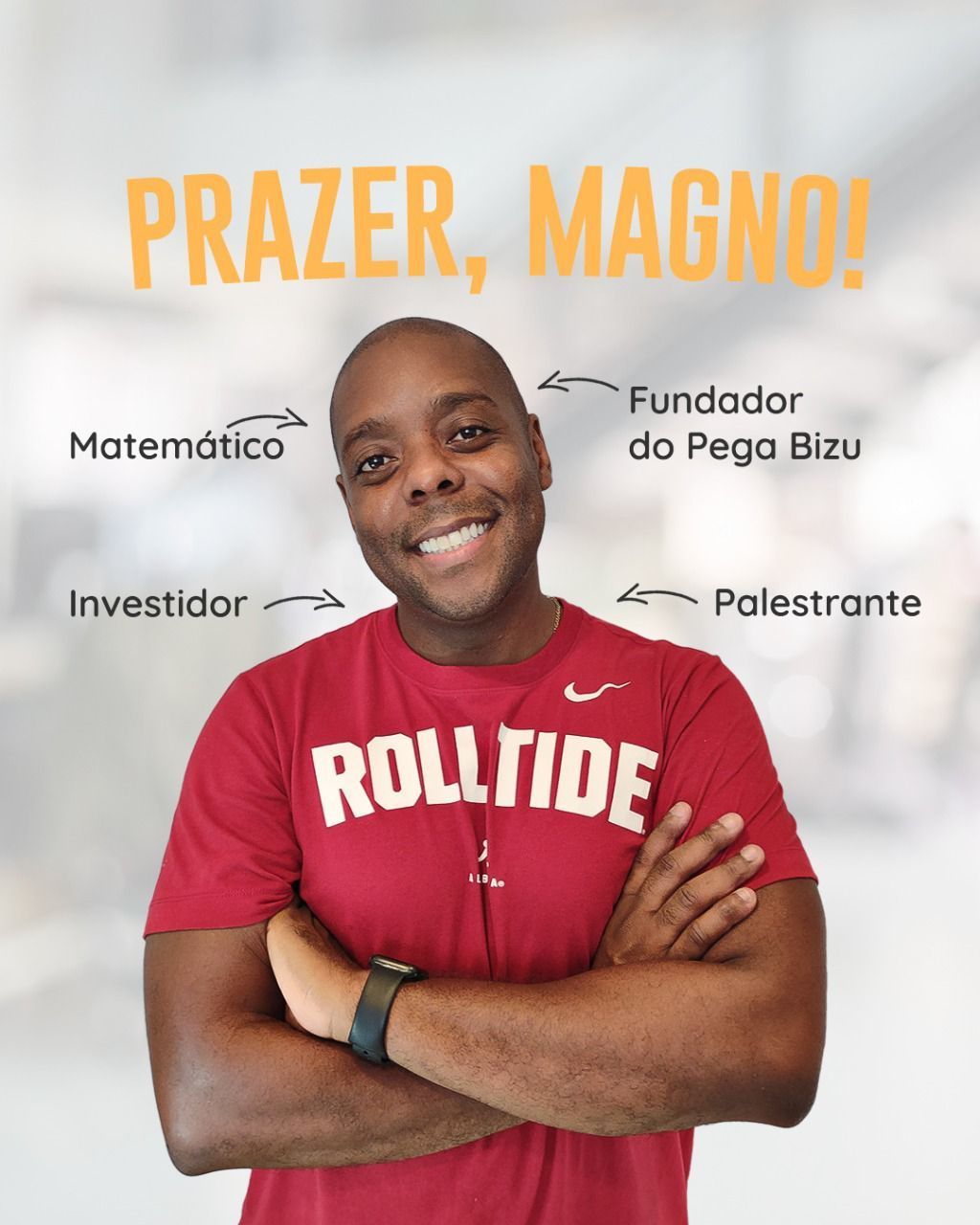 Magno Rodrigues, fundador do Pega Bizu